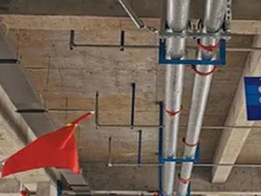 申扎管廊支架的安装方法